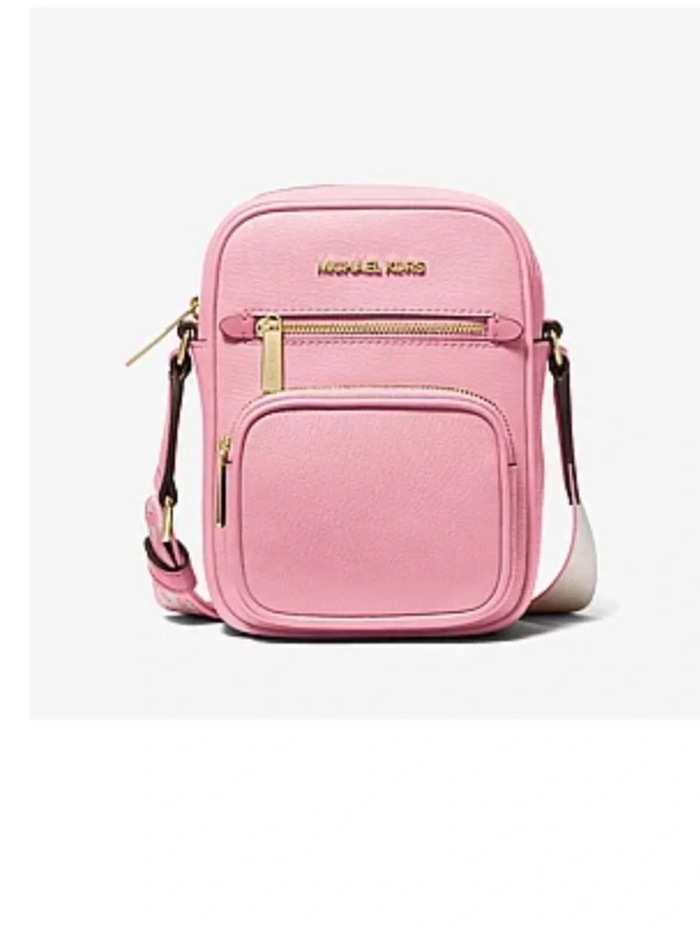 MICHAEL KORS Pink Leather Crossbody Jet Set Phone Bag/Purse-NWT
